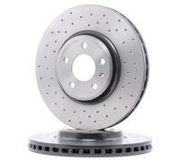 2x BREMBO Disco de freno Delantero para AUDI A4 B8 Avant (8K5) A4 B8 Sedán (8K2)