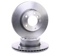 2x BREMBO Disco de freno Delantero para BMW 5 Sedán (E39) 296mm 09.6924.11