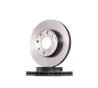 2x BREMBO Disco de freno Delantero para CHEVROLET SPARK (M300) 236mm 09.3090.21