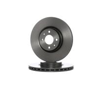 2x BREMBO Disco de freno Delantero para FIAT BRAVO II (198) QUBO (225) 284mm