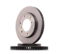 2x BREMBO Disco de freno Delantero para FIAT Fullback Pick-up (502, 503) 294mm