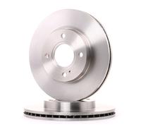 2x BREMBO Disco de freno Delantero para FORD Fiesta Mk6 Hatchback 258mm