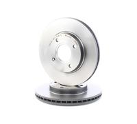 2x BREMBO Disco de freno Delantero para FORD FUSION (JU) STREET KA (RL2) KA (RB)