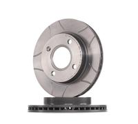 2x BREMBO Disco de freno Delantero para FORD KA (RB) Puma Hatchback 240mm