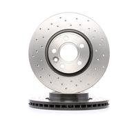 2x BREMBO Disco de freno Delantero para FORD MONDEO IV Turnier (BA7) 300mm