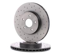 2x BREMBO Disco de freno Delantero para FORD Mondeo Mk3 Familiar (BWY) 300mm