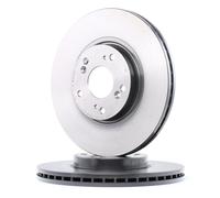 2x BREMBO Disco de freno Delantero para HONDA Accord VII Berlina (CL, CN) 300mm