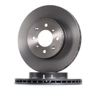 2x BREMBO Disco de freno Delantero para HONDA CIVIC VII Hatchback (EU, EP, EV)