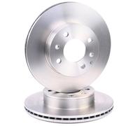 2x BREMBO Disco de freno Delantero para HYUNDAI i10 (PA) 241mm 09.9503.10