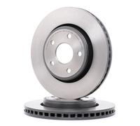 2x BREMBO Disco de freno Delantero para JEEP GRAND CHEROKEE III (WH, WK) 328mm