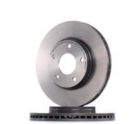 2x BREMBO Disco de freno Delantero para NISSAN JUKE (F15) PULSAR Fastback (C13)