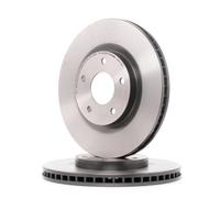 2x BREMBO Disco de freno Delantero para NISSAN Qashqai / Qashqai +2 I 296mm