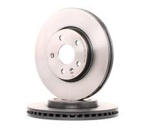 2x BREMBO Disco de freno Delantero para OPEL Astra J Sports Tourer (P10) 276mm