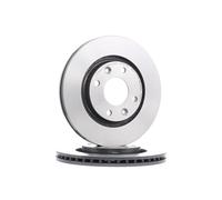 2x BREMBO Disco de freno Delantero para OPEL Corsa F Hatchback (P2JO) 266mm