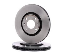 2x BREMBO Disco de freno Delantero para OPEL Corsa F Hatchback (P2JO) 283mm