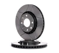 2x BREMBO Disco de freno Delantero para OPEL Kadett E CC (T85) Astra F CC (T92)