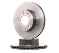 2x BREMBO Disco de freno Delantero para OPEL Movano C Furgón (U9) 280mm