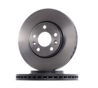 2x BREMBO Disco de freno Delantero para OPEL Vivaro B Combi (X82) 296mm