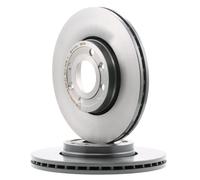 2x BREMBO Disco de freno Delantero para RENAULT Clio III Grandtour (KR0/1) 260mm