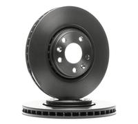 2x BREMBO Disco de freno Delantero para RENAULT MEGANE III Grandtour (KZ0/1)