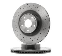 2x BREMBO Disco de freno Delantero para SUBARU FORESTER (SG) IMPREZA Sedán (GD)