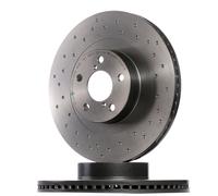 2x BREMBO Disco de freno Delantero para TOYOTA GT 86 Coupé (ZN6) 293mm