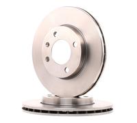 2x BREMBO Disco de freno Delantero para VW GOLF II (19E, 1G1) GOLF III (1H1)