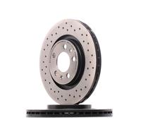 2x BREMBO Disco de freno Delantero para VW Golf IV Hatchback (1J1) 280mm