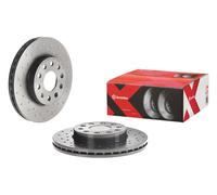 2x BREMBO Disco de freno Delantero para VW Golf VII Hatchback 276mm 09.C547.1X