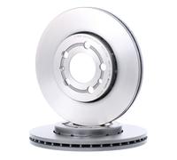 2x BREMBO Disco de freno Delantero para VW Polo V Hatchback (6R1, 6C1) 256mm