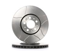 2x BREMBO Disco de freno Delantero para VW Polo V Hatchback (6R1, 6C1) 288mm