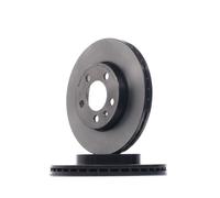 2x BREMBO Disco de freno Delantero para VW Polo VI (AW1, BZ1, AE1) 256mm