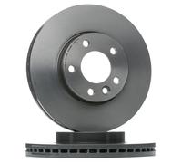 2x BREMBO Disco de freno Delantero para VW Touareg (7LA, 7L6, 7L7) 308mm