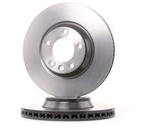 2x BREMBO Disco de freno Delantero para VW Touareg (7LA, 7L6, 7L7) 350mm