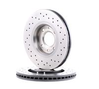 2x BREMBO Disco de freno para OPEL Corsa F Hatchback (P2JO) 283mm 09.8760.1X