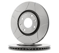 2x BREMBO Disco de freno para OPEL Corsa F Hatchback (P2JO) 283mm 09.8760.75