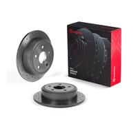 2x BREMBO Disco De Freno Totalmente Perforado Ø316mm Para Jeep Wrangler III JK