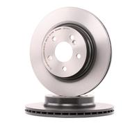 2x BREMBO Disco de freno Trasero 300mm 09.A760.11