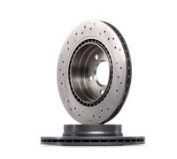 2x BREMBO Disco de freno Trasero 300mm 09.A760.1X