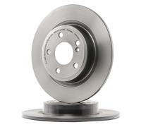 2x BREMBO Disco de freno Trasero adecuado para MERCEDES-BENZ Clase A (W176)