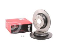 2x BREMBO Disco de freno Trasero adecuado para MERCEDES-BENZ VITO Furgón (W447)