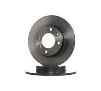 2x BREMBO Disco de freno Trasero adecuado para PEUGEOT 307 SW (3H) 247mm