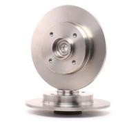 2x BREMBO Disco de freno Trasero adecuado para PEUGEOT 307 SW (3H) 307 (3A/C)