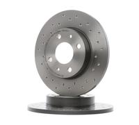 Disco de freno BREMBO 8508531 trasero, perforado, macizo, 1 Pieza