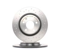 2x BREMBO Disco de freno Trasero para AUDI A4 B8 Avant (8K5) A4 B8 Sedán (8K2)