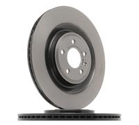 2x BREMBO Disco de freno Trasero para AUDI A6 C7 Avant (4G5, 4GD) 356mm