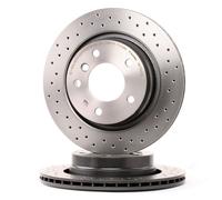 2x BREMBO Disco de freno Trasero para BMW 3 Sedán (E46) 3 Touring (E46) 294mm