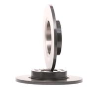 2x BREMBO Disco de freno Trasero para FIAT 500X (334) 278mm 08.9364.21