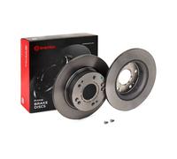 2x BREMBO Disco de freno Trasero para HONDA Accord VII Berlina (CL, CN) 260mm