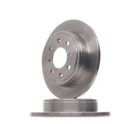 2x BREMBO Disco de freno Trasero para HONDA CIVIC VI Hatchback (EJ, EK) 239mm